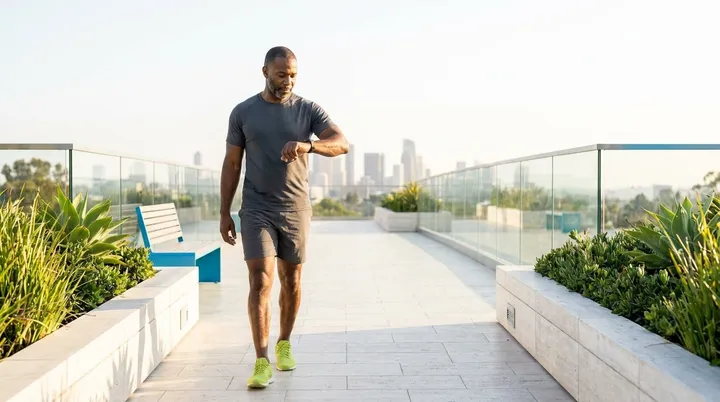 10,000 steps is the magic number.